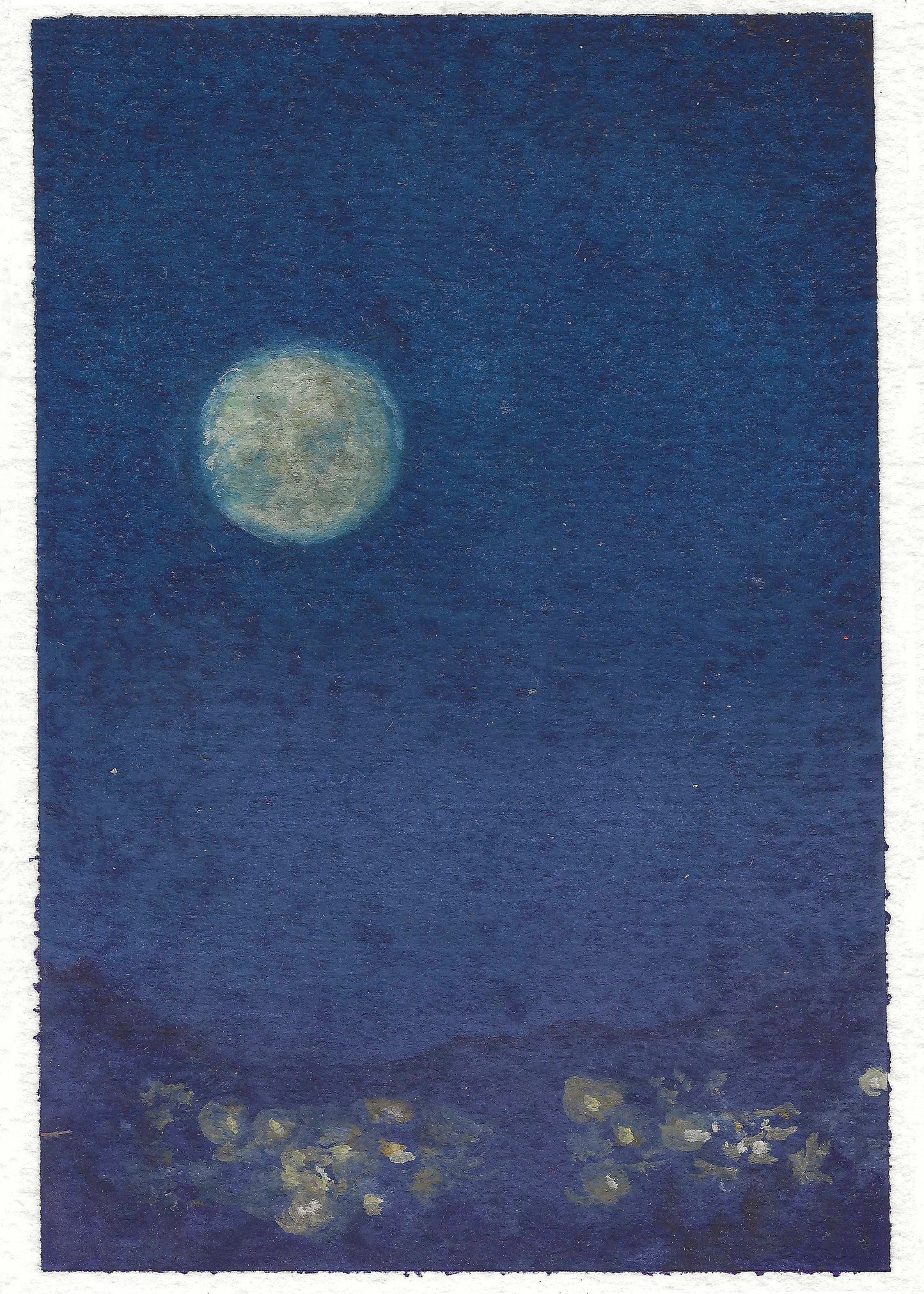 ACEO - ORIGINAL - "Moon Over Millvale"
