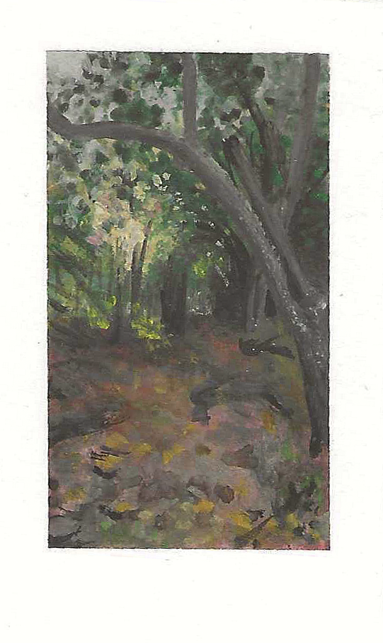 ORIGINAL ART - "Girty's Woods in Fall"