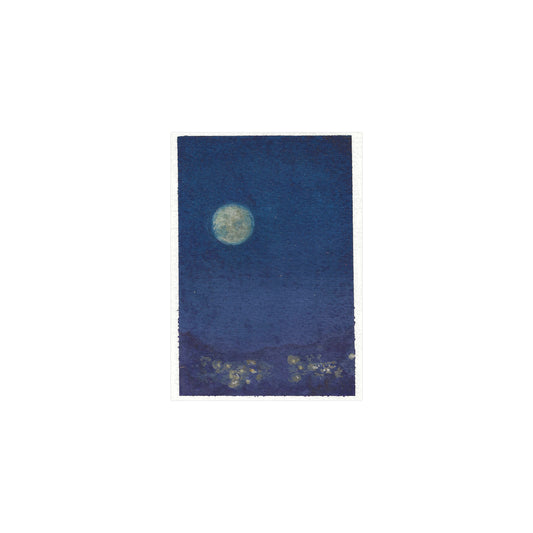 ACEO - ORIGINAL - "Moon Over Millvale"