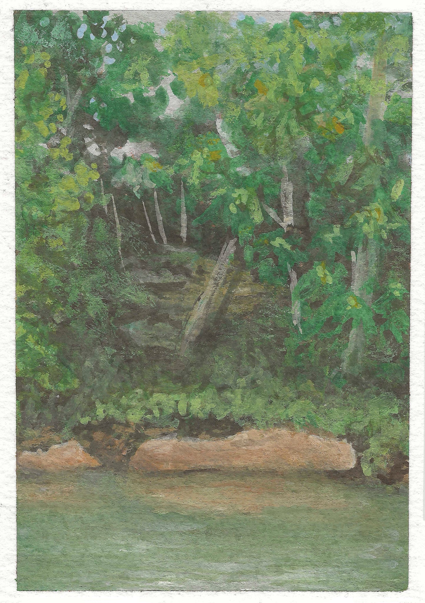 ACEO - EDITION - "River Float"