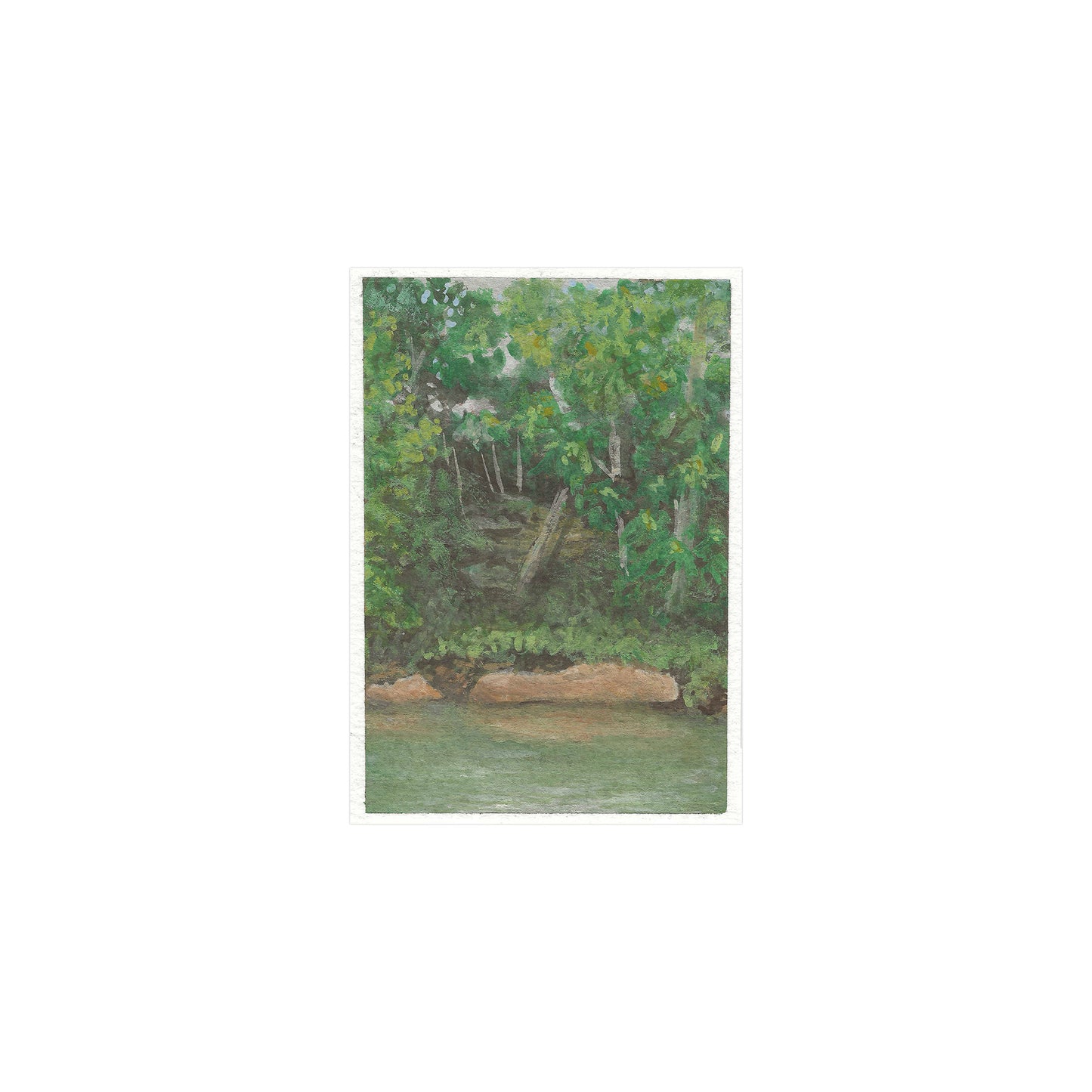 ACEO - EDITION - "River Float"
